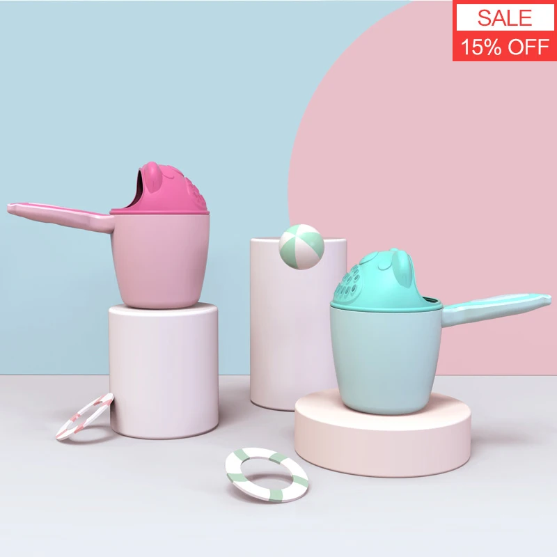 Чашка детского шампуня с милыми рисунками чашка душа ложки для мытья волос