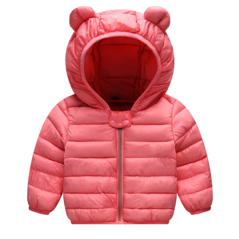 Red pink Детская одежда на осень и зиму для мальчиков и девочек повседневные спортивные костюмы из хлопка, детская одежда с длинными рукавами От 1 до 4 лет - Цвет: Red pink