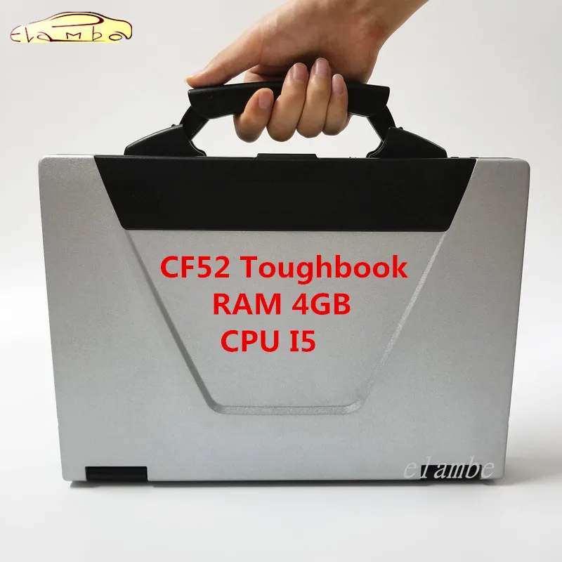 CF52 Toughbook I5 4 Гб ноутбук с 500hdd Window7 универсальный диагностический Диагностика alldata/