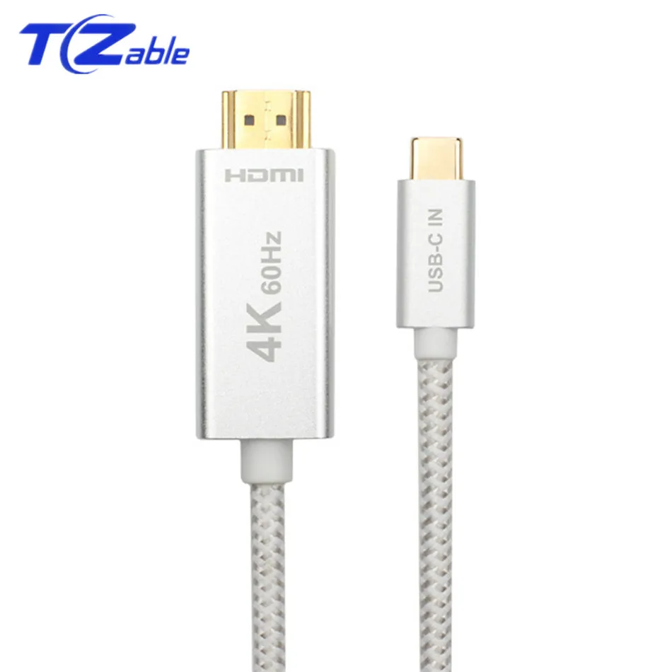 USB C-HDMI кабель типа C-HDMI конвертер для MacBook для samsung Galaxy S10/S9 для huawei mate 20 P20 Pro USB-C HDMI адаптер