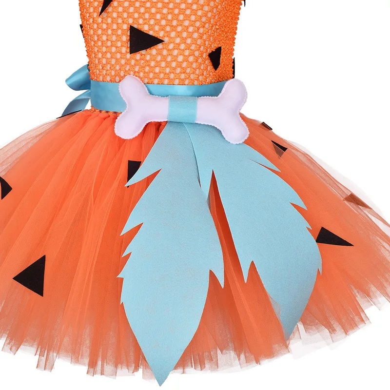 Halloween Cosplay Fox TUTU Dresses For Girl Casual Clothes Toddler Kids Formal Party Orange Cute Fox tail Costumes with headband Halloween Cosplay Fox TUTU Dresses For Girl Casual Clothes Toddler Kids Formal Party Orange Cute Fox tail Costumes with headband