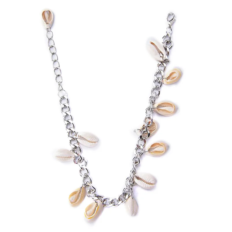 Boho Shell лодыжки браслет украшение на ногу пляжные сандалии женские ювелирные изделия подарок