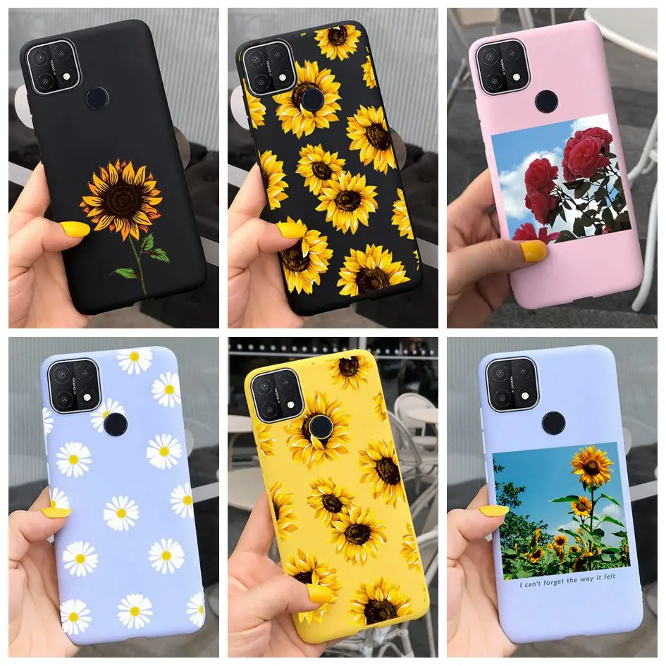 Силиконовый чехол для OPPO A5 A9 2020 A11x A1k A12 A15 A31 A37 A71 A52 A72 A92 A92S F1s A3s AX5 AX7 A7 A5s матовые