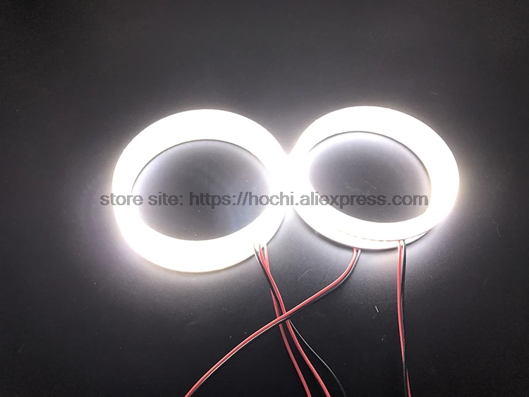 HochiTech ультра яркий SMD белый светодиодный angel eyes 2000LM 12V halo Кольцо Комплект дневного света DRL для hyundai i30 2008-2011