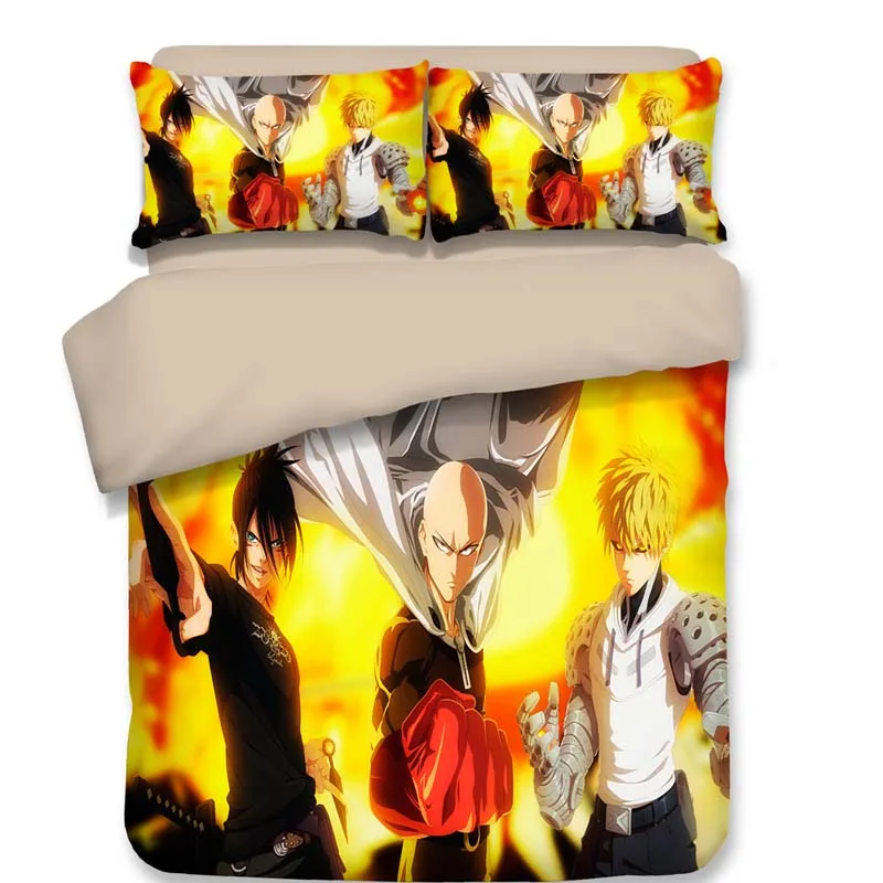 Постельный комплект ONE PUNCH MAN, мультяшный аниме, пододеяльники, 3D постельные принадлежности, королевские наволочки, Детские Мультяшные одеяла, постельные принадлежности, постельное белье s - Цвет: 20