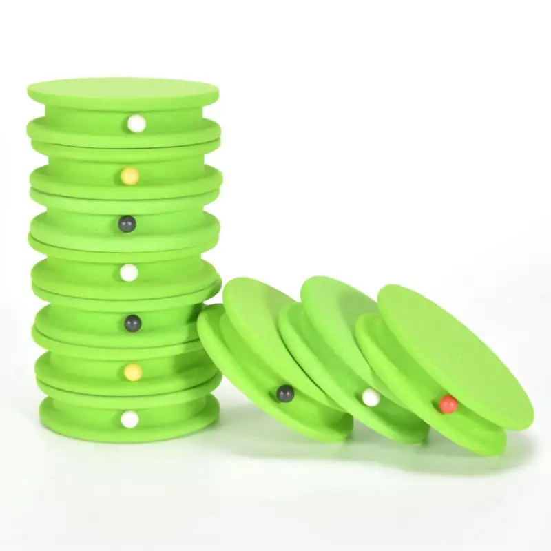 Fishing Diameter 66-69mm 10PCS Carp Fishing Rig Winders Pulleys Thread Line Leader Winding Foam Spooler Plate Board fishing tools fishing line winder