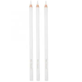 

3Pcs White Charcoal Pencil Professional Sketching Highlight Pen Art Painting Supplies White Art Drawing Pencil