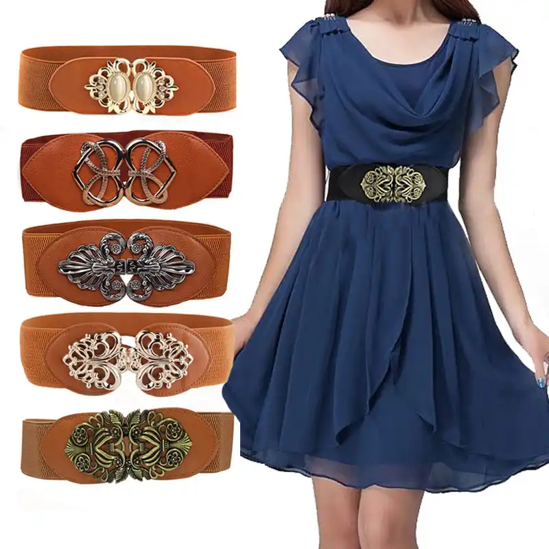 thick waist belt for dress