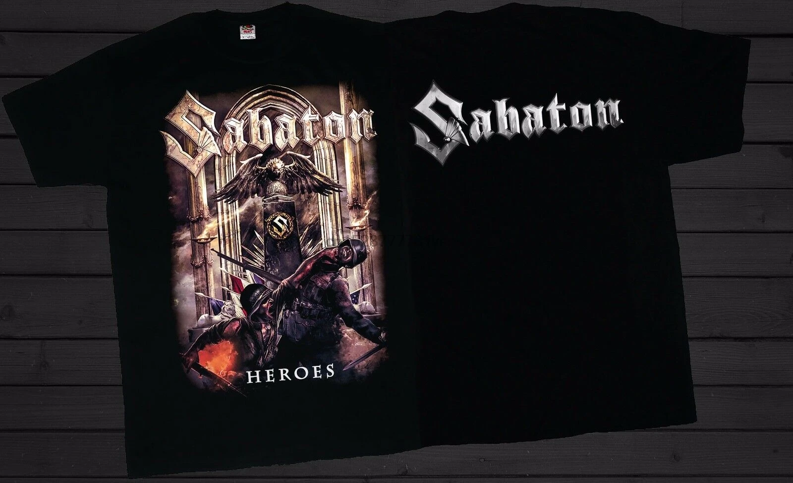 SABATON-Heroes-power metal band-Accept-power wolf футболка с круглым вырезом модная повседневная