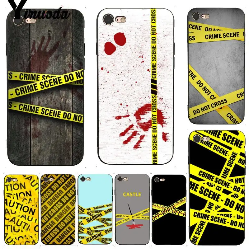 Yinuoda For iphone 7 6 X Case Yellow Bundle Crime Attractive Phone Accessories for iPhone 8 6S Plus 5 5S XS XR | Мобильные телефоны