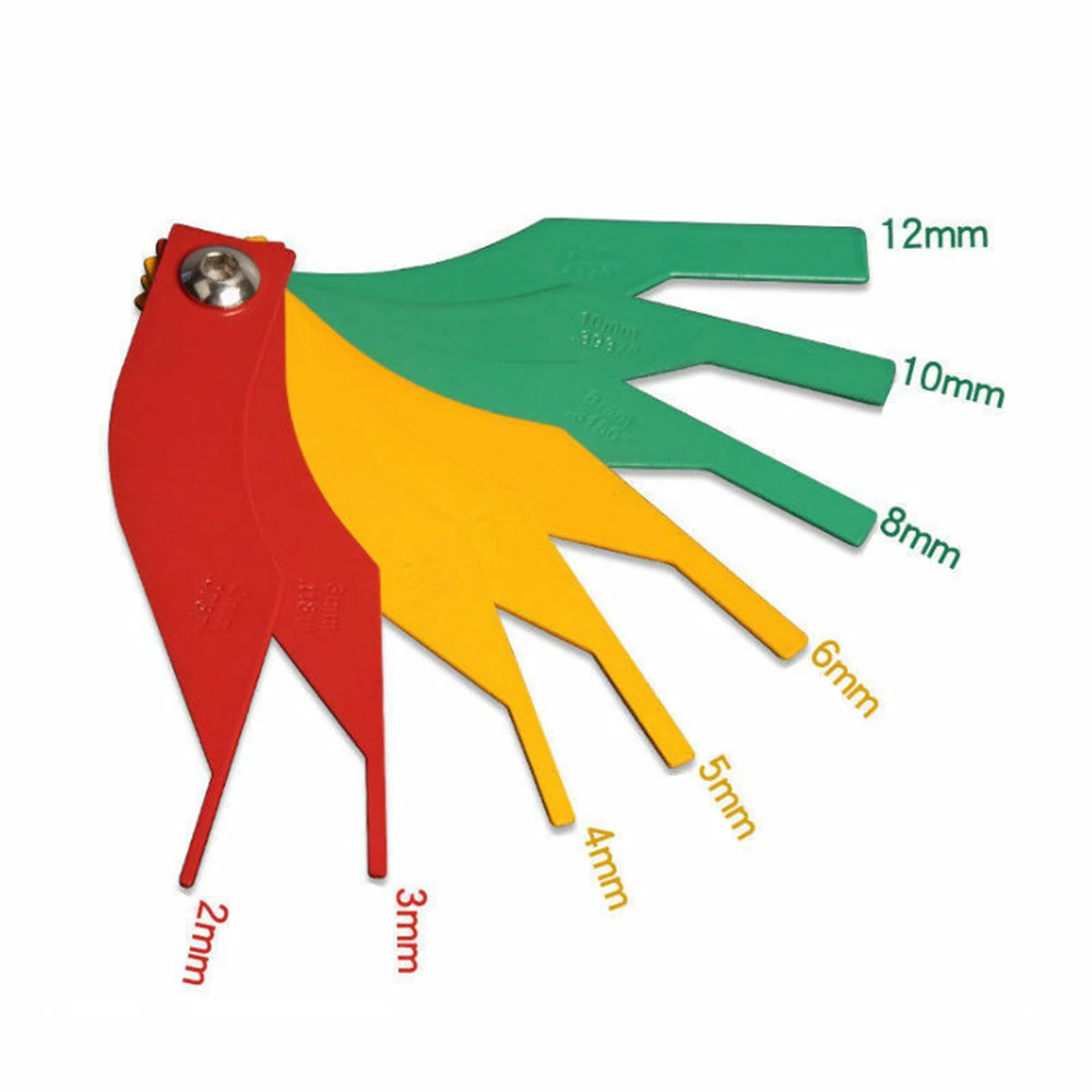 

Car Brake Pad Scale Lining Feeler Gauge Tester Wear Meter Plastic Equipment Tool