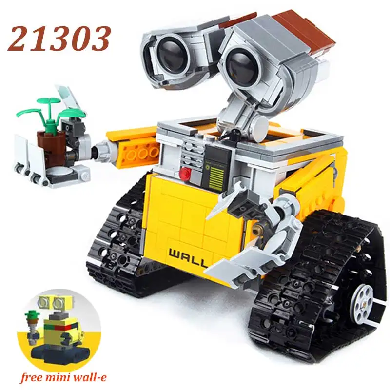 Приложение RC Светодиодный светильник настенный e robot Fit Ideas lepining 21303 technic lepinblocks