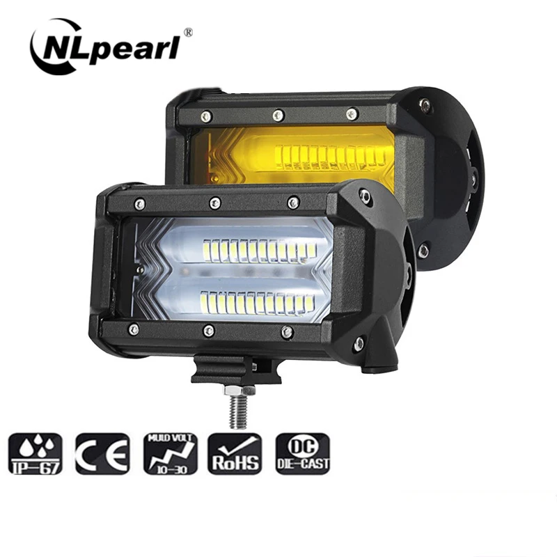 Nlpearl 72W фары для автомобиля светильник в сборе туман автомобилей адвокатского