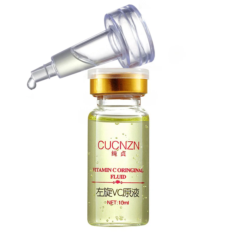 Vitamin C Argireline гиалуроновая шесть пептидов, антивозрастная Сыворотка для лица, отбеливающий крем, усадочная эссенция пор, крем для лица, против морщин - Вес нетто: Vitamin C