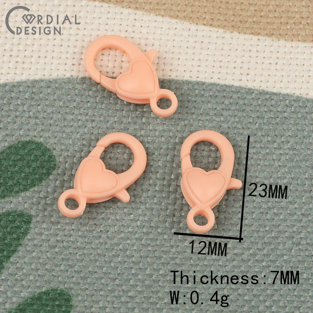 Cordial Design 20Pcs Acrylic Lobster Clasp/DIY Making/Jewelry Findings & Components/Hand Made/Clasps & Hooks/Jewelry Accessories - cordial