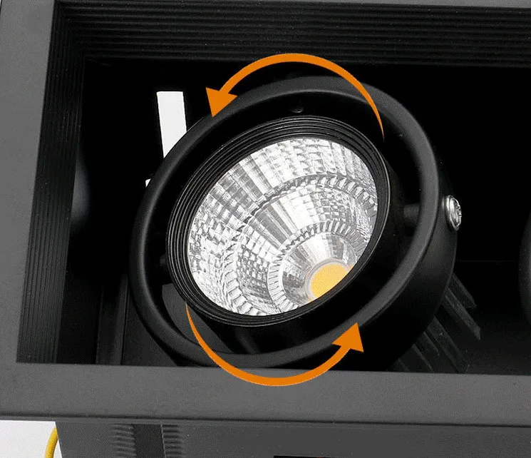 长方形筒灯_cob双头射灯嵌入式长方形格栅吊顶灯三头豆胆灯单头---阿里巴巴_02_34