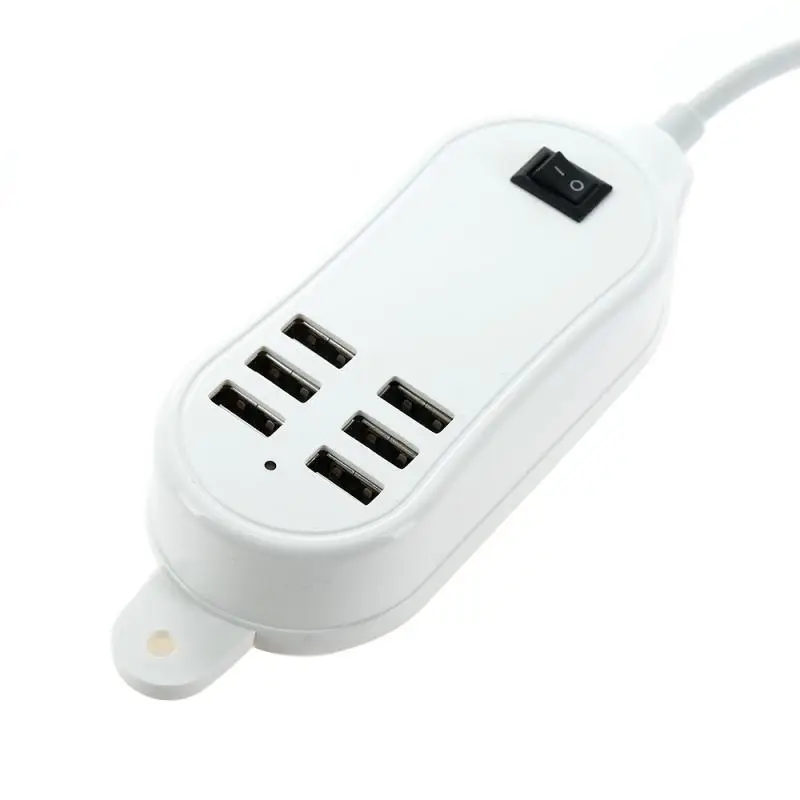 6 портов USB зарядное устройство для всех смартфонов несколько настенных смарт-зарядное устройство Быстрая Зарядка адаптер EU/US/UK штекер USB зарядное устройство для телефона