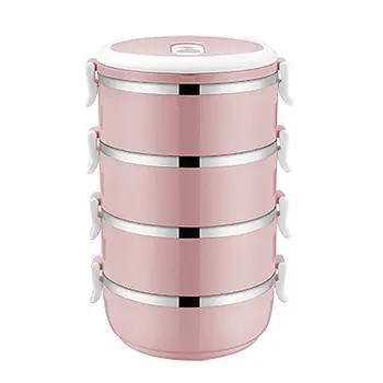 

Large Capacity Stainless Steel Lunch Box Insulation Compartment Adult Japanese Cute Lunch Box Stainless Steel Food Container