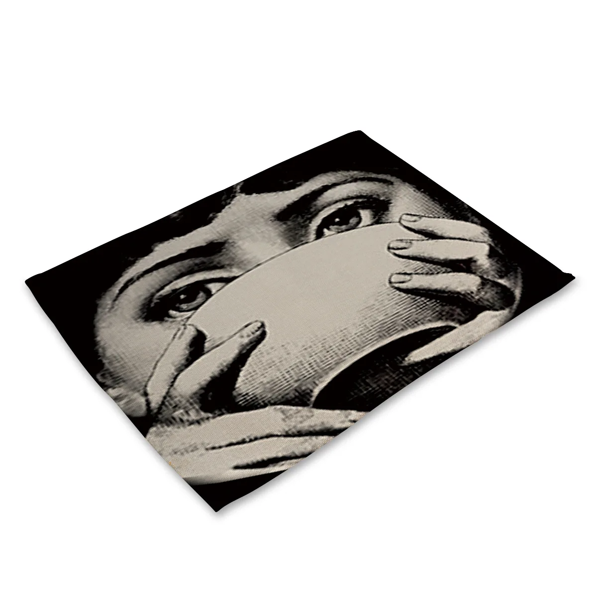 Fornasetti, стильный Настольный коврик, декоративный коврик для стола, Скандинавская домашняя скатерть, Милан, Женский коврик для посуды, для обеденного стола - Цвет: PM0029-13