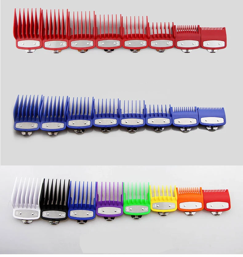 universal hair clipper cutting comb cover, barber shop trimmer protective gear accessory limit comb hairdressing tool