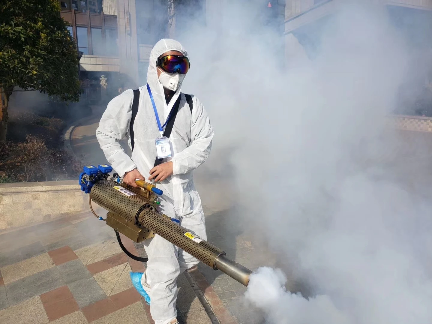 16L портативная тепловая машина для дезинфекции запотевания ULV распылитель