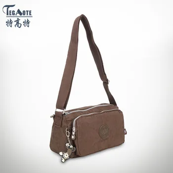 

Female Bag Leisure Waterproof Nylon Single Shoulder Bag Simple Cloth Bag Oblique Satchel