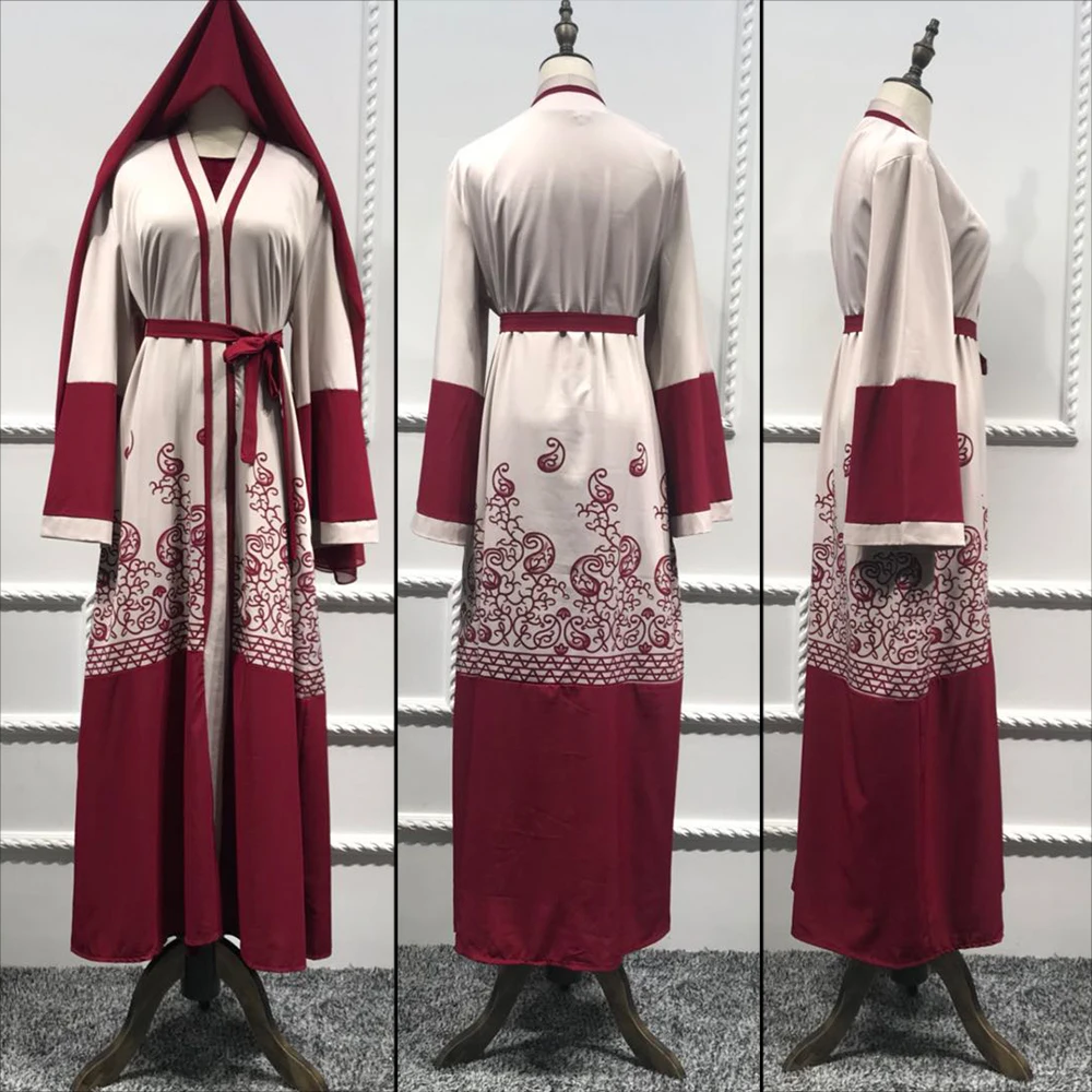 Abaya длинное кимоно платье мусульманская одежда Кафтан мусульманская одежда для Дубай Кафтан турецкие платья Абая для женщин Vestido Musulman