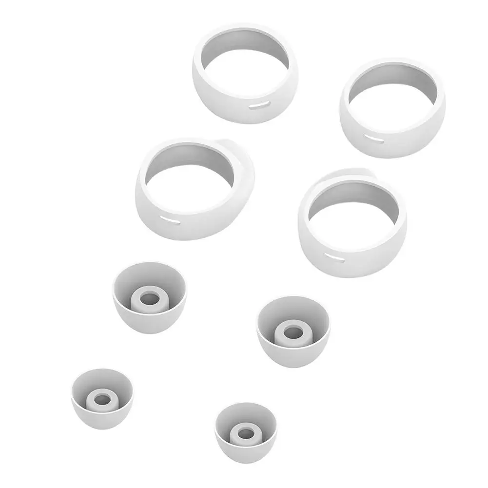 White Высококачественный Bluetooth футляр для наушников силиконовый защитный чехол Замена гарнитуры Защитная крышка оболочка для samsung Galaxy Buds - Цвет: White
