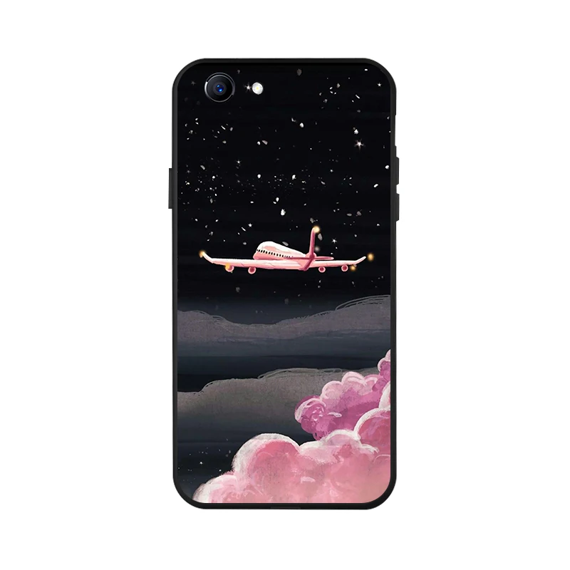 X038 Fashion Black Silicone Case For OPPO Realme 1 Cases Soft TPU Phone Cover For Oppo A79 A71 A59 F3 F11 Coque Bumper Fundass - Цвет: X038