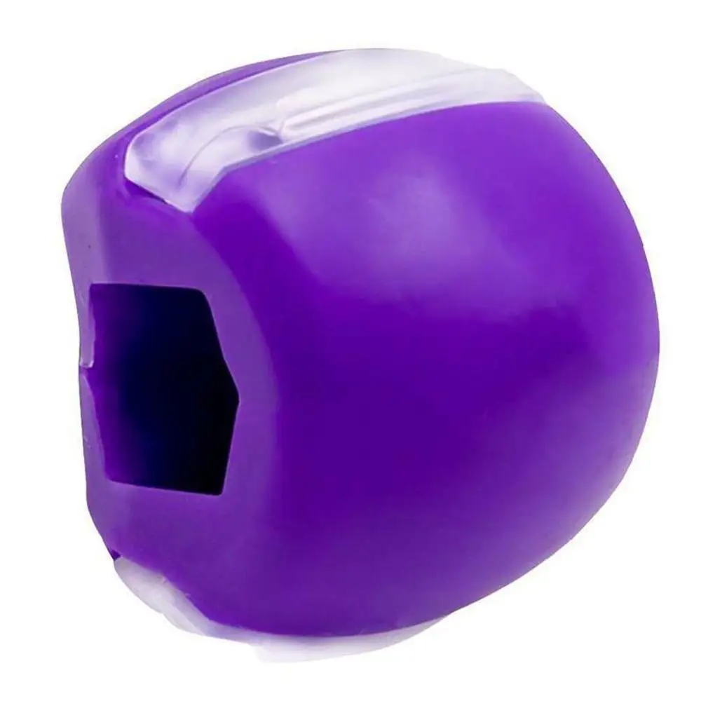 

Jaw Exerciser Jawline Silicone Fitness Ball Neck Face Muscle Training Toning Gear Jawrsize Facial Muscle Train 3 Colors