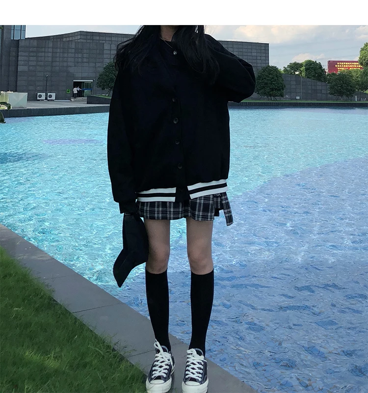 ladies clothes 2021 autumn and winter High Waist Shorts Skirts Womens Korean preppy style girl school plaid Shorts womens bike shorts