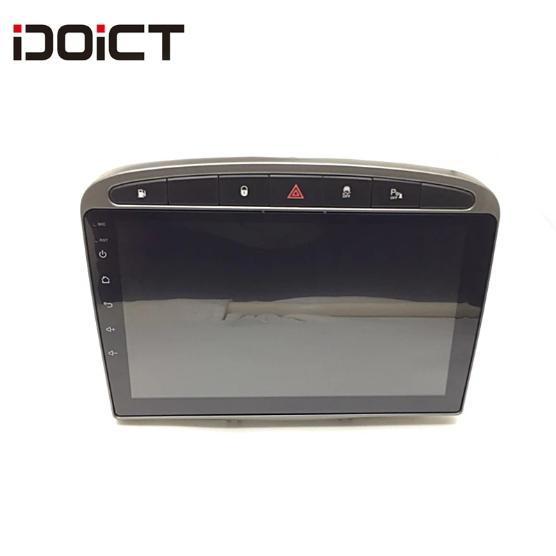 IDOICT Android 8 1 IPS 2G + 32G ядерный автомобильный DVD плеер GPS навигация Мультимедиа для peugeot