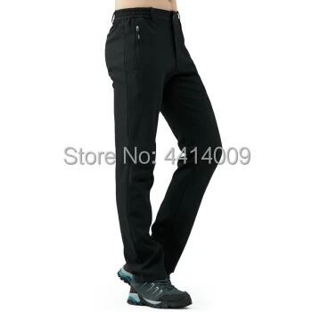 youpin youpin TECTOP Outdoor assault pants men's new winter plush wind and water-proof soft shell pants warm hiking trousers 3