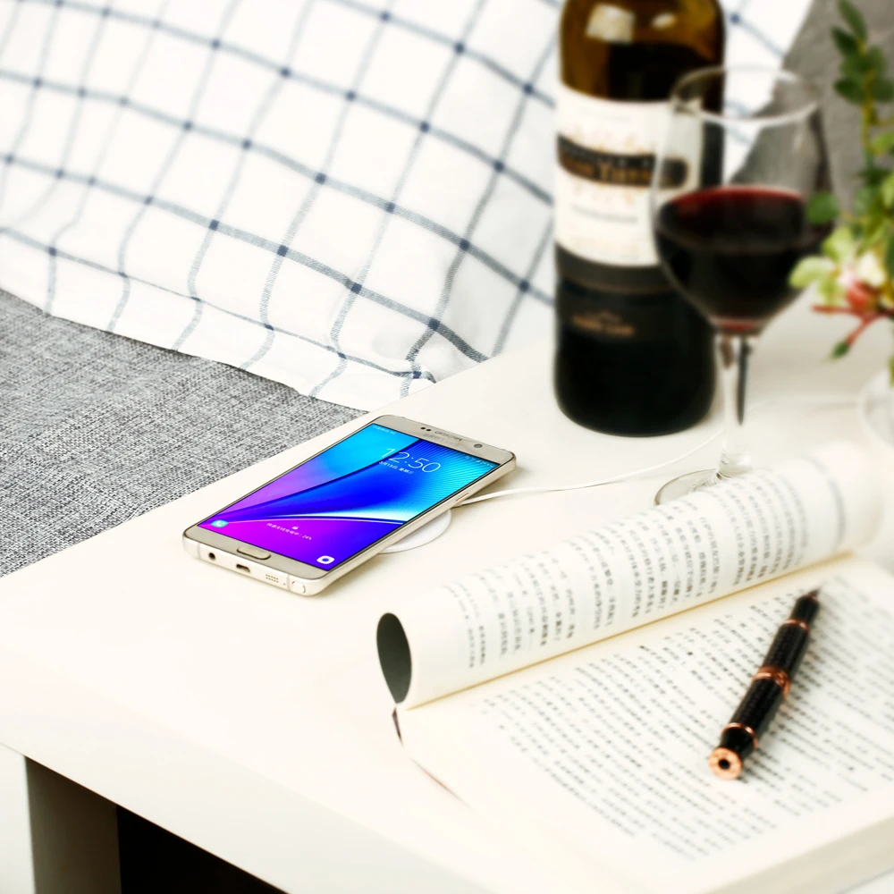 QI Беспроводное быстрое зарядное устройство зарядного устройства для iPhone 8 Plus XS MAX XR для samsung Galaxy S9 S8 Note 9 8 индукции