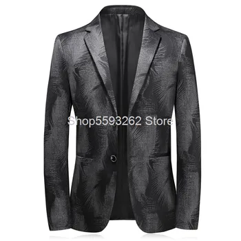

2020 Season Men Business Leisure Suit Coat Single West C698