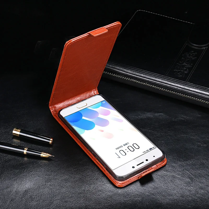 IDEWEI для Meizu A5/M5C чехол высокого качества с откидной крышкой искусственная кожа +