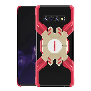 

Marvel Hero Elements Aluminum Metal Bumper Case For Samsung Galaxy S10/ Plus/ S10e Thin Hard Drop Protection Phone Case Bumper