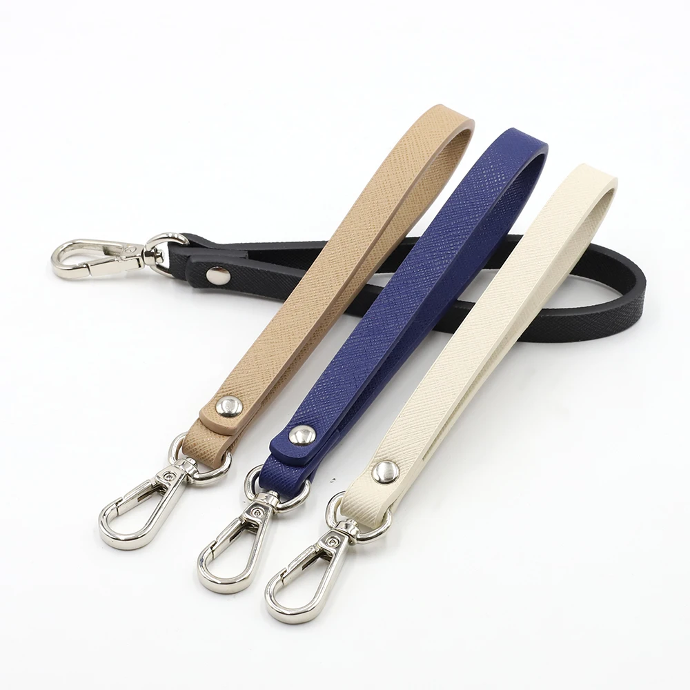 Cross Pattern Leather Portable Handbag Strap Bag Replacement Wrist Strap Wallet Bag Belt Handbag Handle Bag Parts Accessories