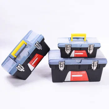 

KINGOLA Large Capacity PVC Toolbox Hardware Electrical Portable Storage Repair Tool Box Case For Household