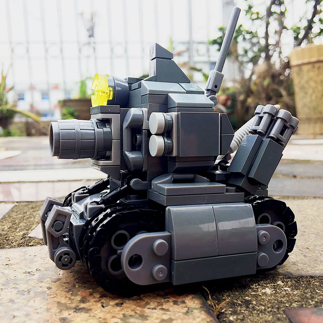 345 шт, MOC, микротанк, модель кирпича, маленькие частицы, строительные блоки, обучающие игрушки, набор для детей 6 лет+, рождественский подарок
