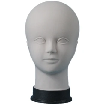 

Plastic Female Cosmetology Mannequin Head for Makeup Practice, Training Manikin Head Hairdresser,Mannequin Head