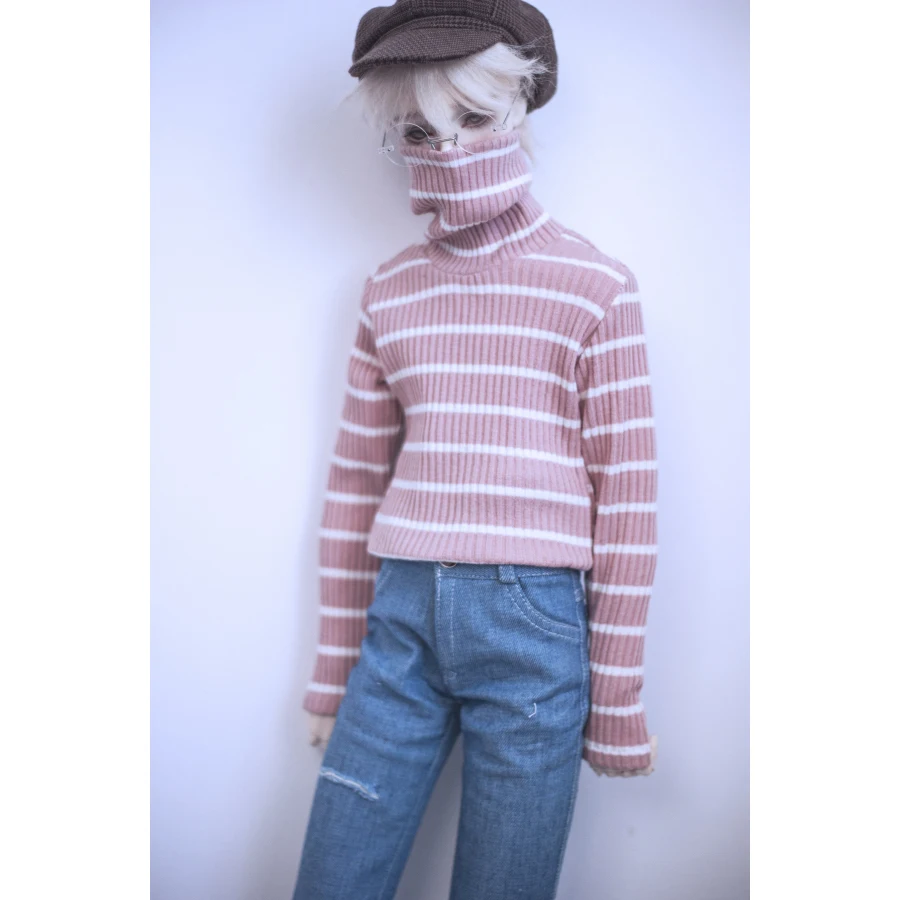 BJD розовый свитер Толстовка Футболка Верхняя одежда для 1/3 1/4 SD17 70 см 2" высокий BJD Кукла SD SD10 MSD DK DZ AOD DD использование куклы