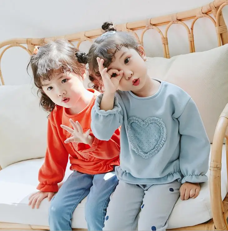 

2019 New Arrival Girls Boys T Shirt Long Sleeve Fashion Autumn Kids Girls Top Tee Shirt 1-6 years
