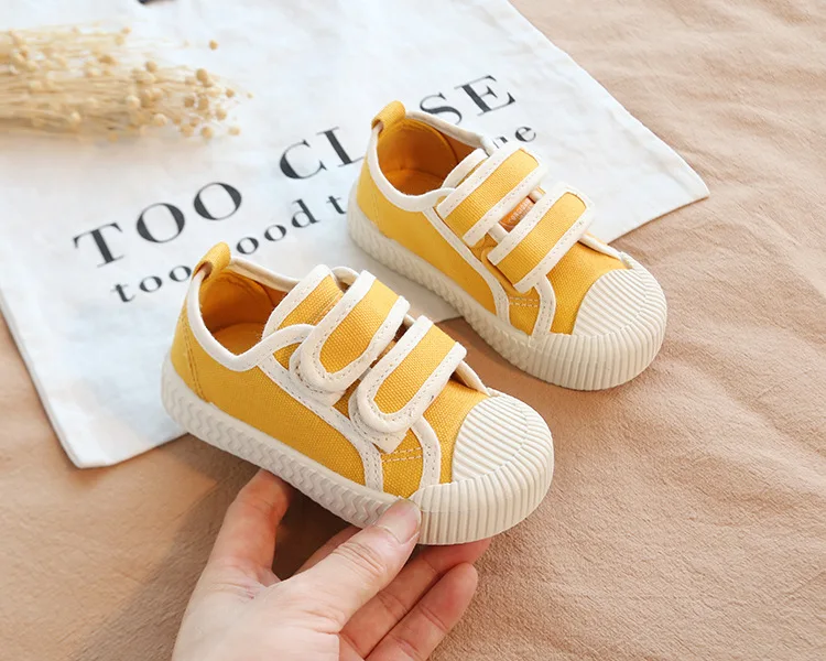 Weoneit/детская обувь для девочек Детская парусиновая обувь для мальчиков, Сникеры Демисезонный обувь для девочек 4 цвета, модная детская обувь