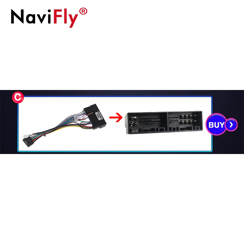 Audio Cable Audio Speaker Cable Audio Signal Cable Audio Speaker Wiring Kit Electronic Wire Cable Electrical Wire Cable NaviFly For Hyundai For Kia