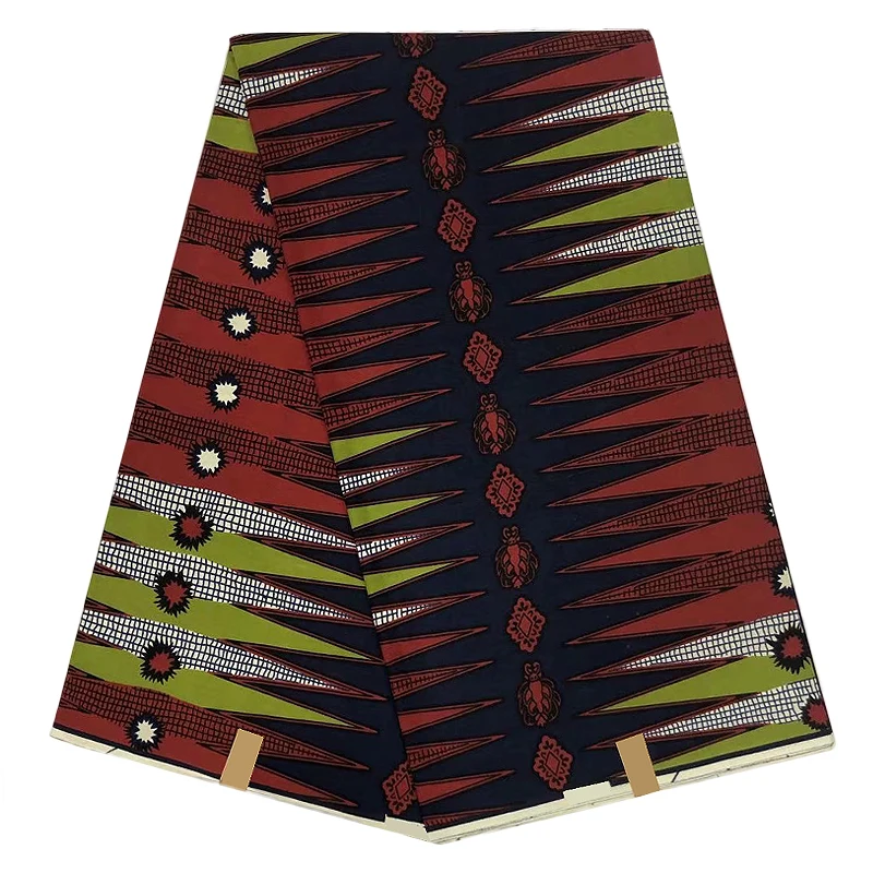 Miss L последнее поступление африканская ткань воск печати хлопок 6 ярдов/шт HL19S111679