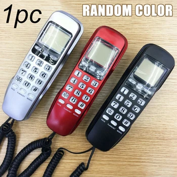 

Fashion Wall Mounted Ringtone Adjustment Corded Telephone Caller ID Callback Home Office Call Memory Landline LCD Display Hotel