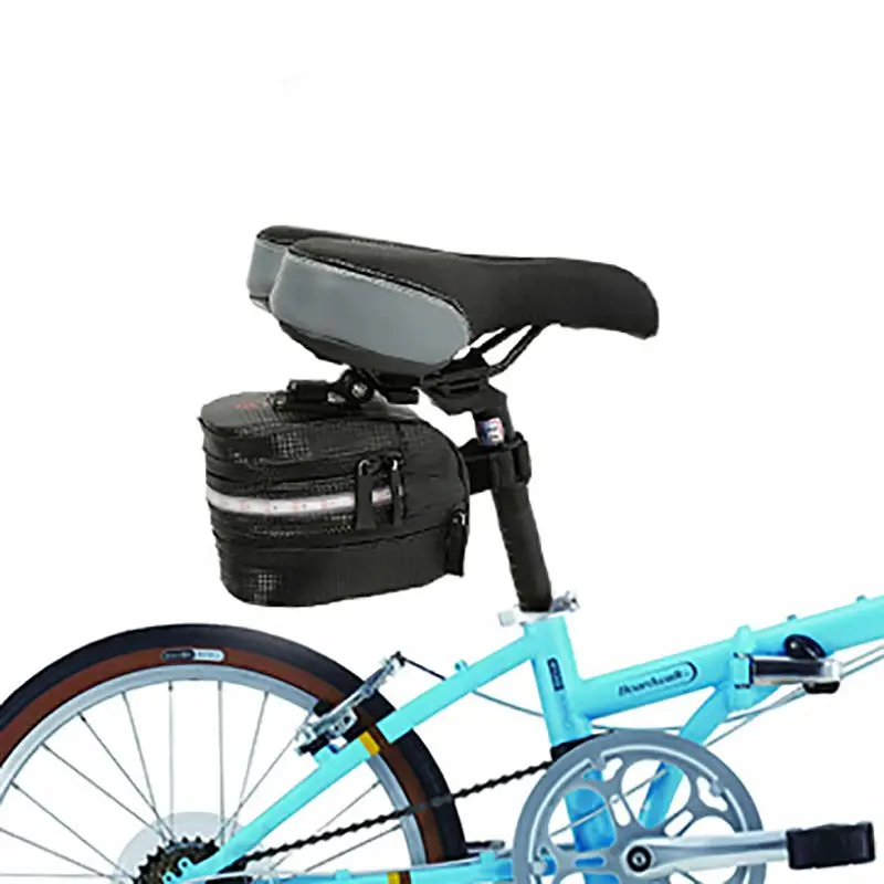 Bicycle Bag With Light Reflective Brand New High Quality Anti-Collision Belt Cycling Bag Seat Bicycle Saddle Back Seat Bag