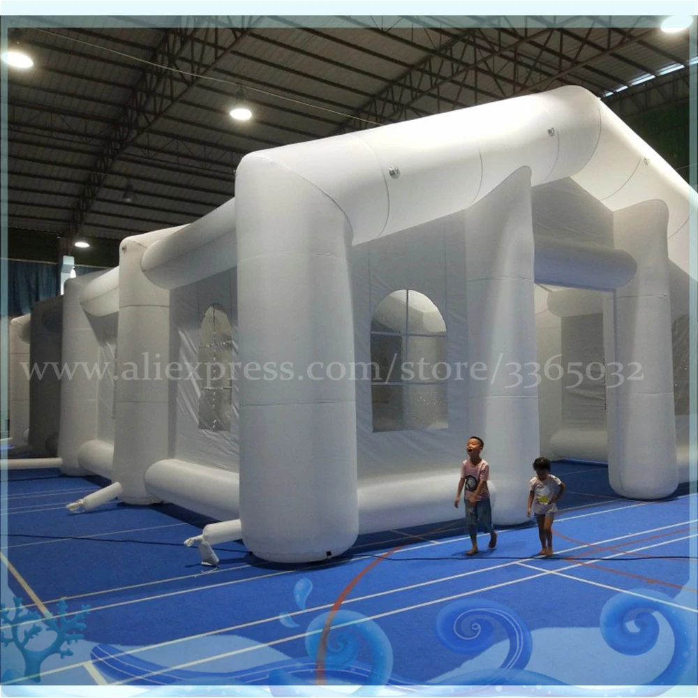 

Outdoor oxford inflatable marquee tent for event/party/camping with LED light for event