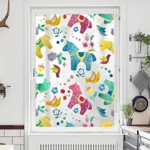 Blt041-060 со вспышкой статическая стеклянная паста тенты наклейки туалет ванная комната стеклянная дверь клейкая бумага 120 см* 58 см